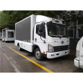 FAW 4x2 P6 Открытый мобильный светодиодный видео грузовик